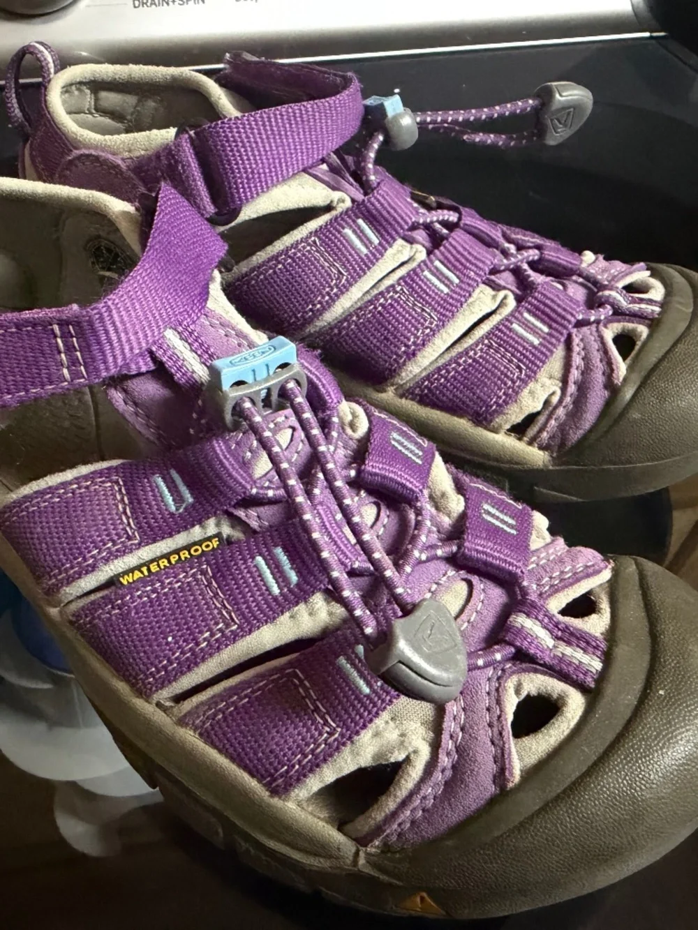 Kids’ Purple Keen Sandals